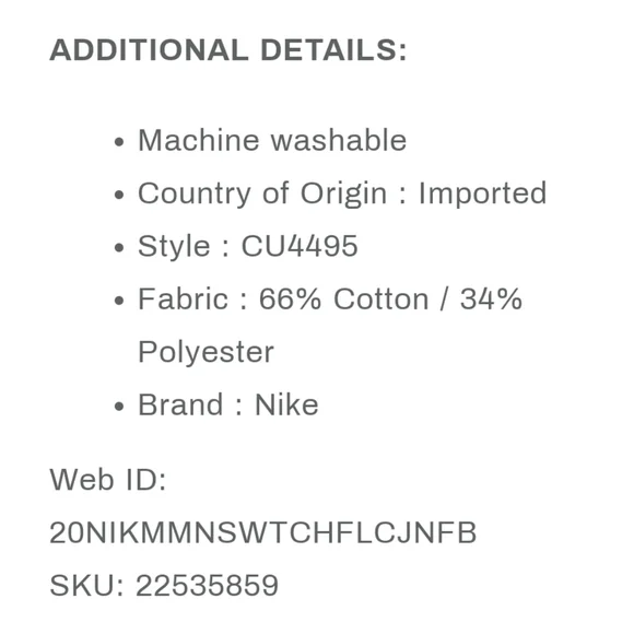 NWT Men's Nike Sportswear Tech Fleece Joggers - Picture 9 of 9